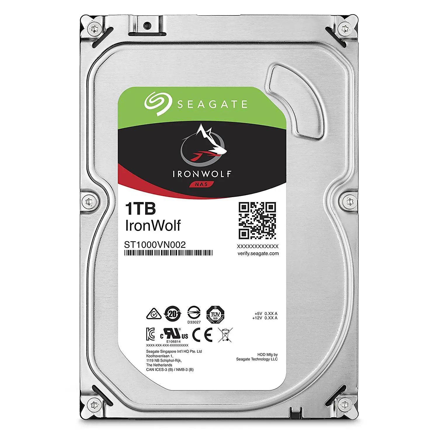 Seagate IronWolf ST1000VN002 internal hard drive Product