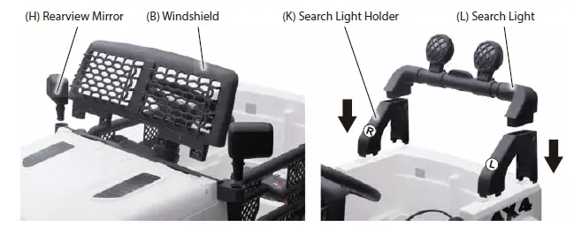 kidzone 060-ROT-10 Ride on SUV with DIY License Plate-fig-12