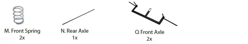 kidzone 060-ROT-10 Ride on SUV with DIY License Plate-fig-3