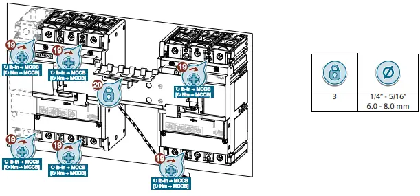 SIEMENS-3VA9158-0VF30-Front-Sliding-Bar-Interlock-FIG-15
