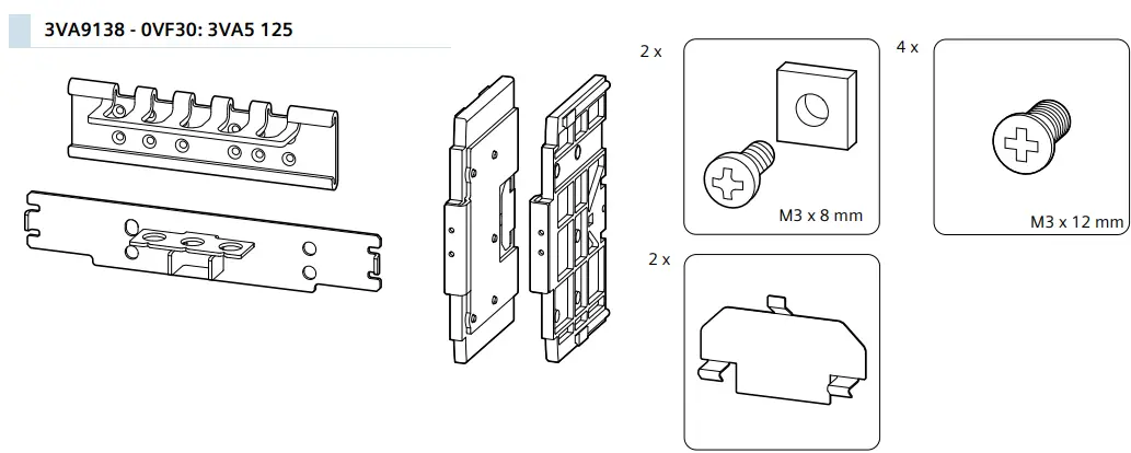 SIEMENS-3VA9158-0VF30-Front-Sliding-Bar-Interlock-FIG-2