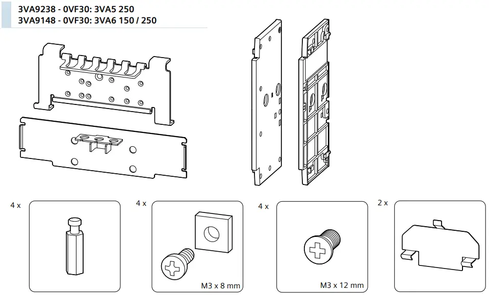 SIEMENS-3VA9158-0VF30-Front-Sliding-Bar-Interlock-FIG-3
