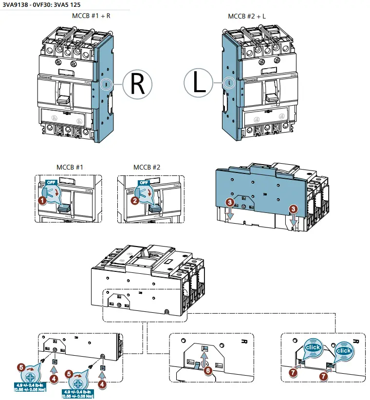 SIEMENS-3VA9158-0VF30-Front-Sliding-Bar-Interlock-FIG-6