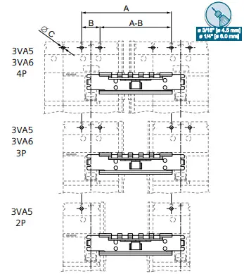 SIEMENS-3VA9158-0VF30-Front-Sliding-Bar-Interlock-FIG-9