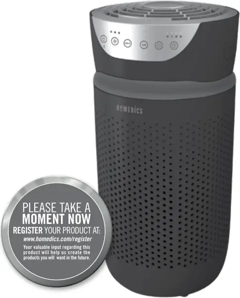 HoMEDICS AP-T20 Tower Air Purifier