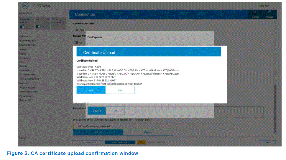 DELL HTTPs Boot fig-3