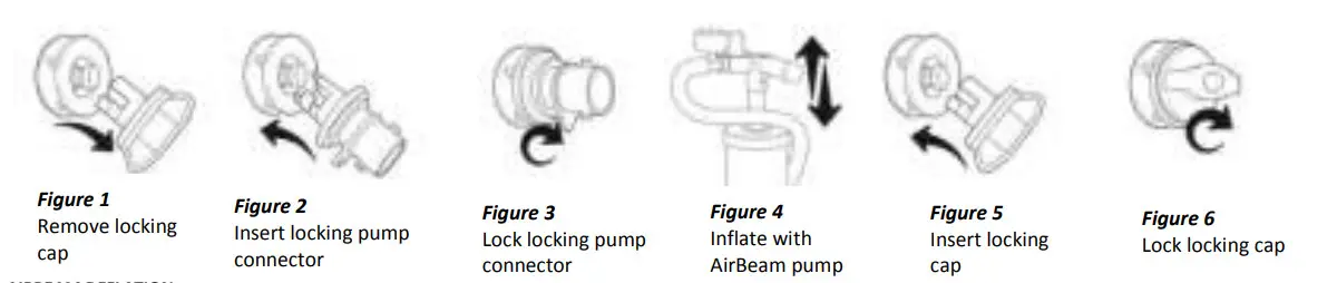 Vango GALLI All In One Air Low Awning Pitching - AIRBEAM INFLATION