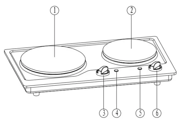 Livoo-DOC168-Built-In-Double-Electric-Hob-fig- (2)