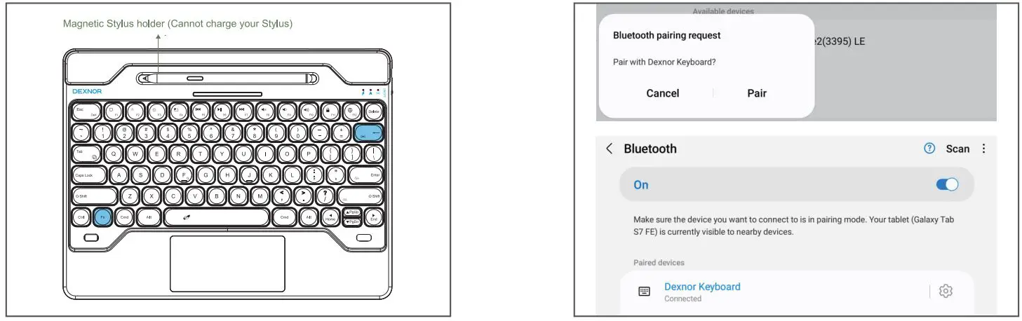 DEXNOR-Bluetooth-Keyboard-for-Samsung-Galaxy-TAB-S8-Plus-17