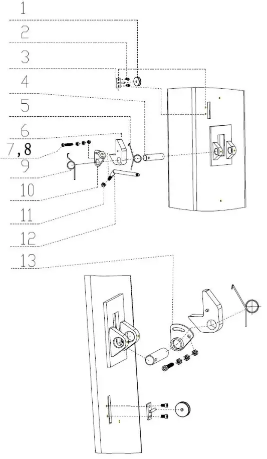 FRIEND FL 8224D Base Plate Two Post Lift User - Description 7