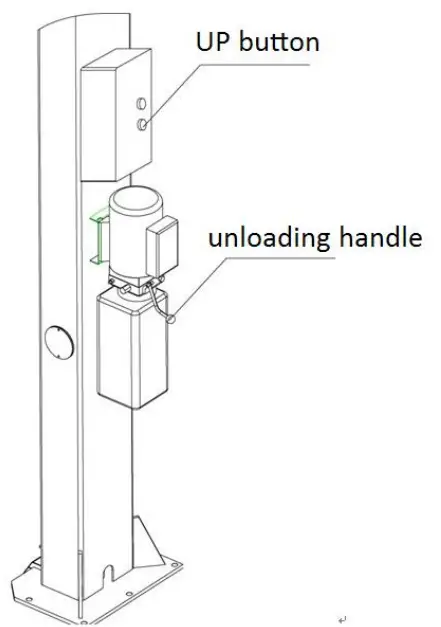 FRIEND FL 8224D Base Plate Two Post Lift User - Operation