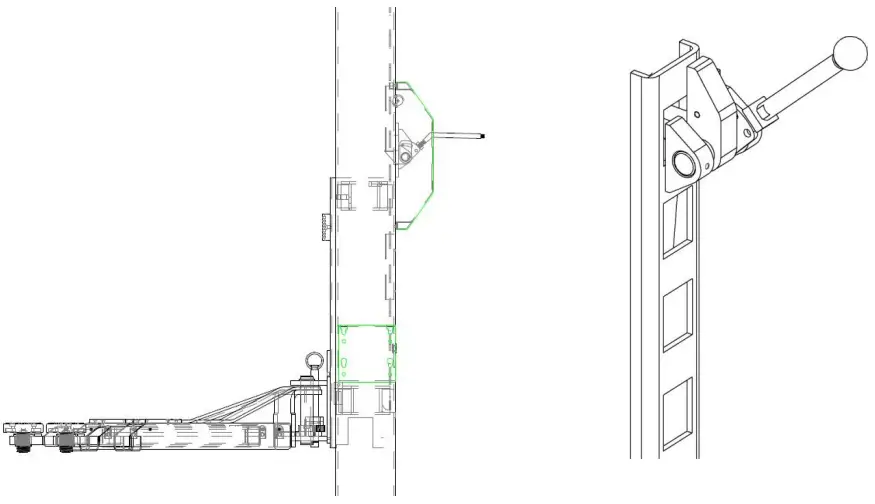 FRIEND FL 8224D Base Plate Two Post Lift User - Safety structure