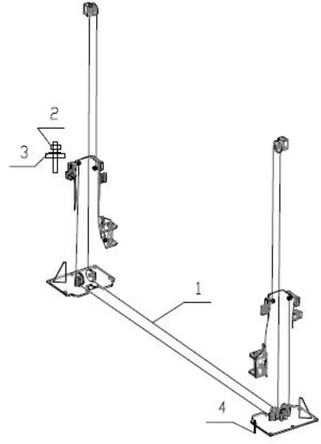FRIEND FL 8224D Base Plate Two Post Lift User - Separated drawings