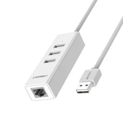 Ugreen 30297 Usb 2.0 10/100mbps Ethernet + 3 Ports Usb 2.0 Hub User Manual