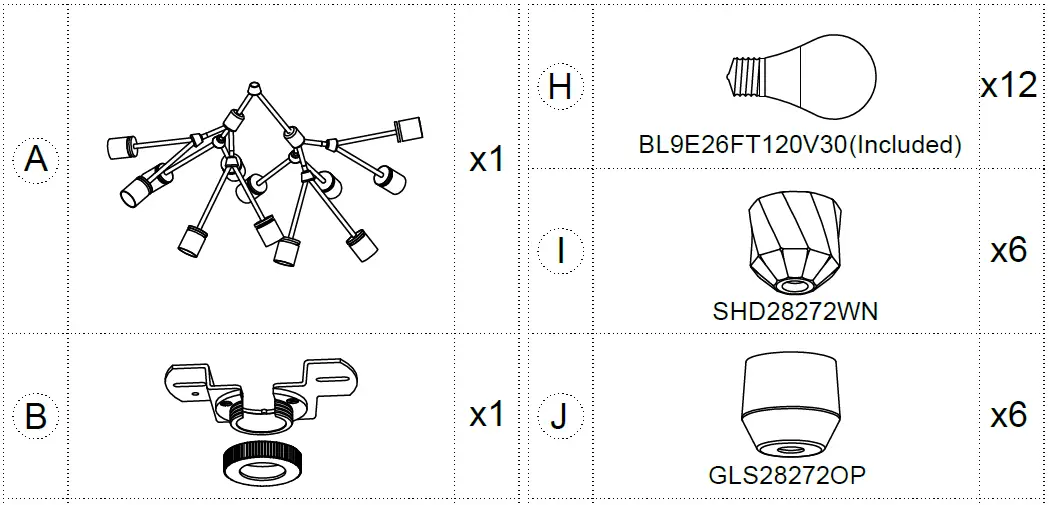 MAXIM-28278-AKIMBO-12-Light-Pendant-W-Led-Bulbs-01