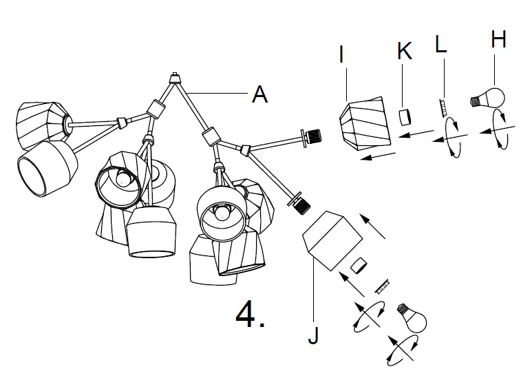 MAXIM-28278-AKIMBO-12-Light-Pendant-W-Led-Bulbs-05