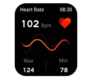 LEMFO C20Pro Sports Smartwatch - Heart