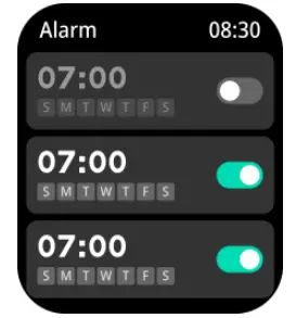 LEMFO C20Pro Sports Smartwatch - clock