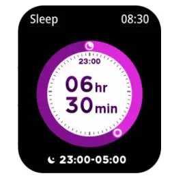 LEMFO C20Pro Sports Smartwatch - monitoring