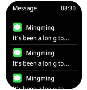 LEMFO C20Pro Sports Smartwatch - push