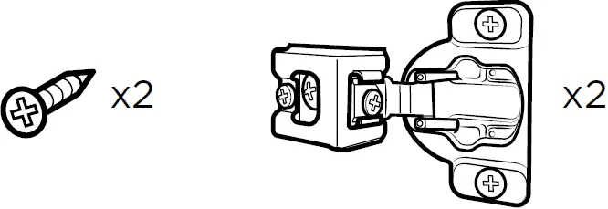 Amerock BPR2811C1314 Concealed Hinge 01