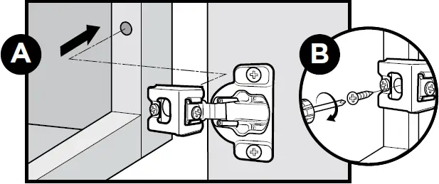 Amerock BPR2811C1314 Concealed Hinge 07