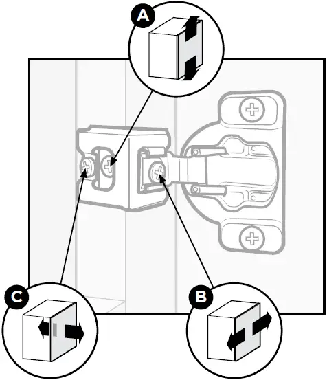 Amerock BPR2811C1314 Concealed Hinge 08