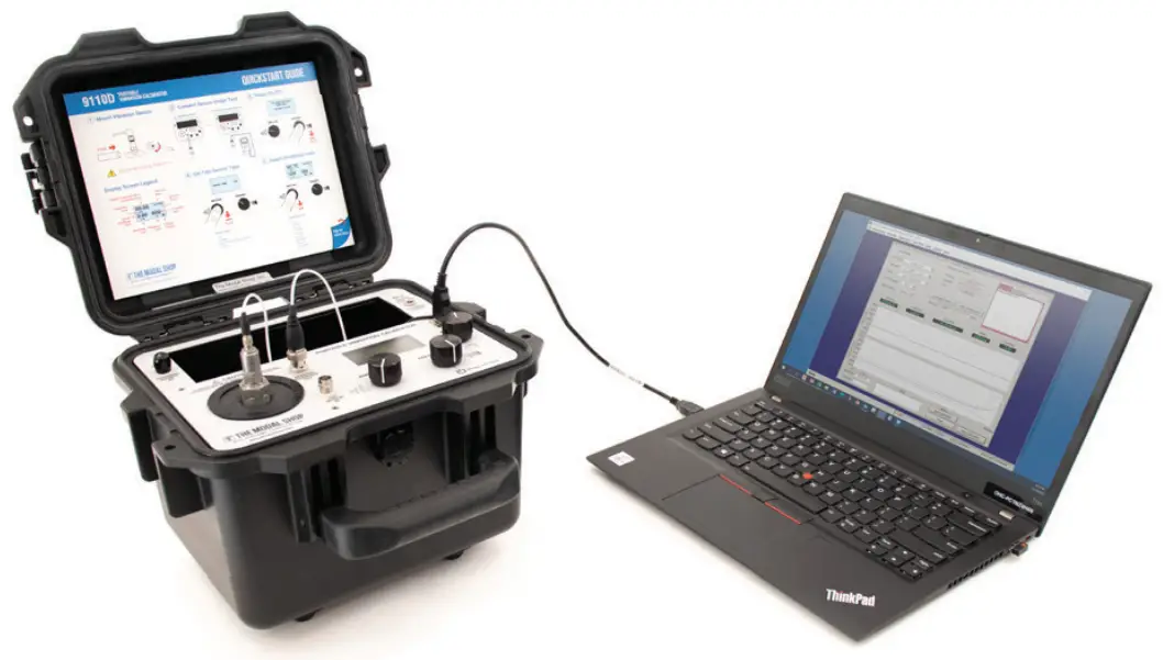 THE MODAL SHOP 9140 Series Portable Vibration Calibration System