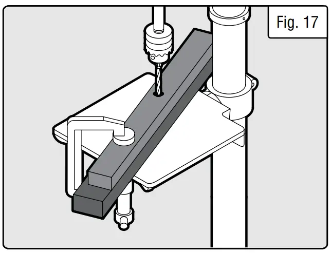 Positioning The Table And Workpiece