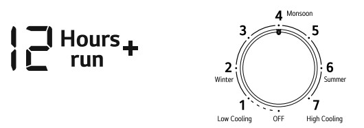 LG MFL42961920 Single Door Refrigerator - control 3