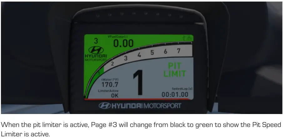 HYUNDAI 2023 Veloster N TC - Dash Configuration 4