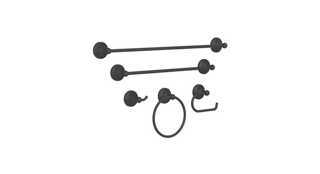 Homlux Eb18004938 Bath Hardware Set Instruction Manual Homlux Eb18004938 Bath Hardware Set Instruction Manual