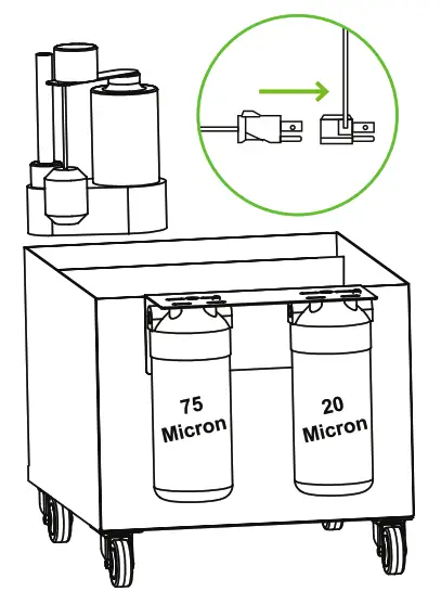 sgreen Filtration System - pump