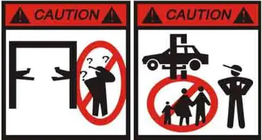 FRLEND FL 227EP Floor Plate Two Posts Lift - Icon