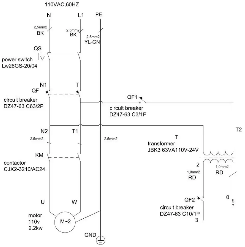 FRLEND FL 227EP Floor Plate Two Posts Lift - Single phase