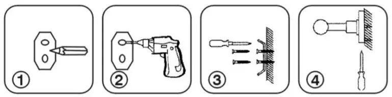 better bathrooms BeBa_25493 Arissa Matt Black Robe Hook - installations