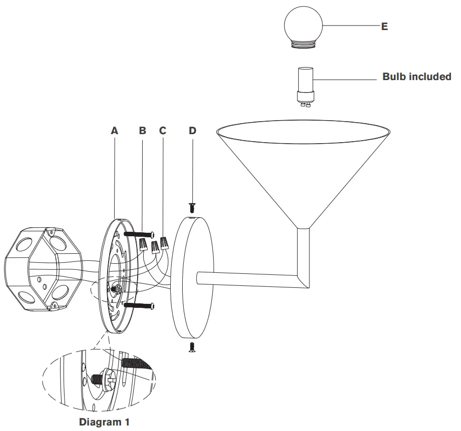 VISUAL COMFORT PCD 2200 Orsay Small Single Sconce
