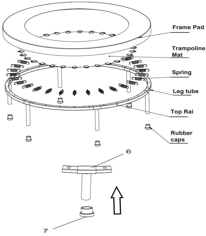 UNBRANDED M320491080 Small Trampoline - fig 8