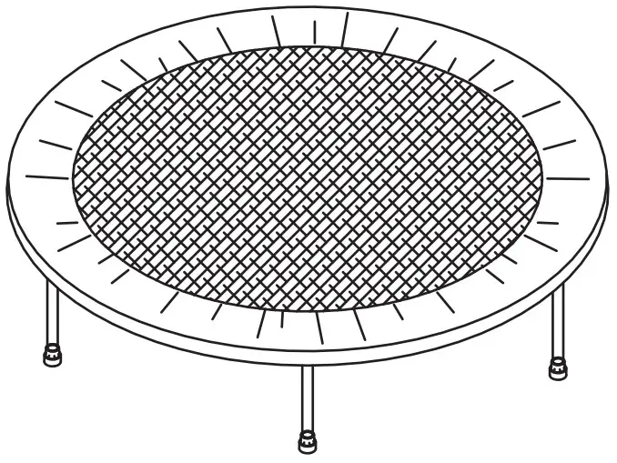 UNBRANDED M320491080 Small Trampoline