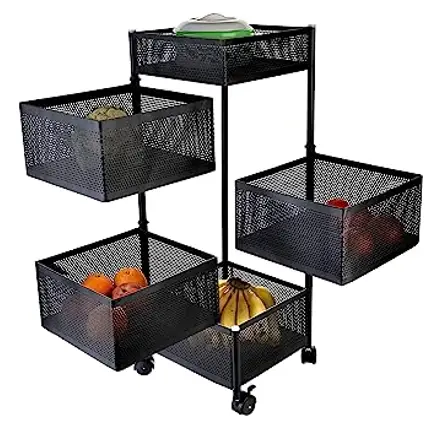 UNBRANDED 210906YH01 1 WP Portable Kitchen Cart