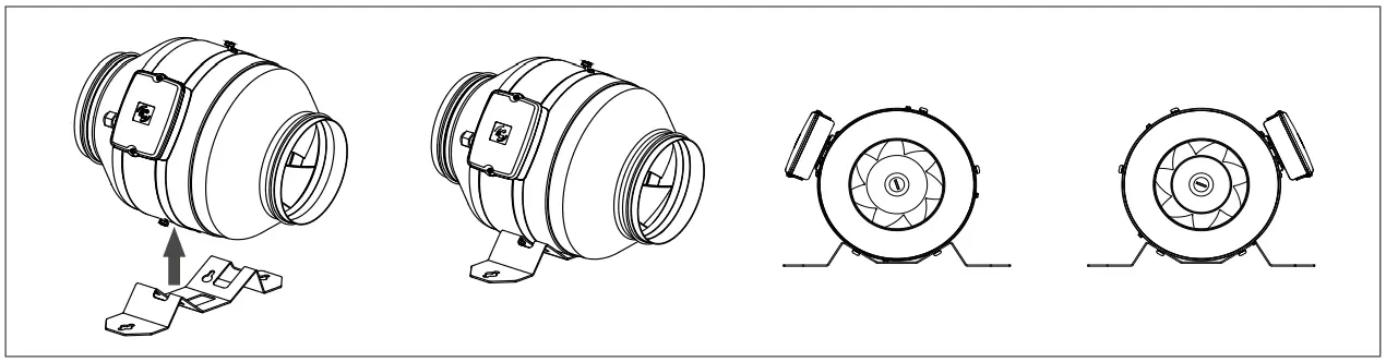 S P JETLINE 150 Centrifugal In Line Fan - Parts 2