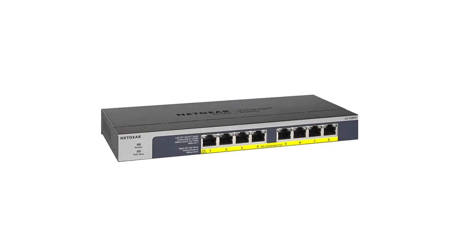 Netgear Gs108pp Gigabit Ethernet Unmanaged Poe Switch Specifications And Datasheet Netgear Gs108pp Gigabit Ethernet Unmanaged Poe Switch Specifications And Datasheet