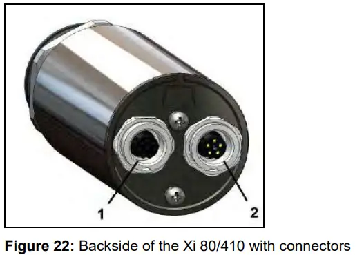 optris Xi 400 CM Infrared Camera - Backside