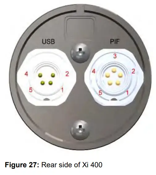 optris Xi 400 CM Infrared Camera - Rear side1