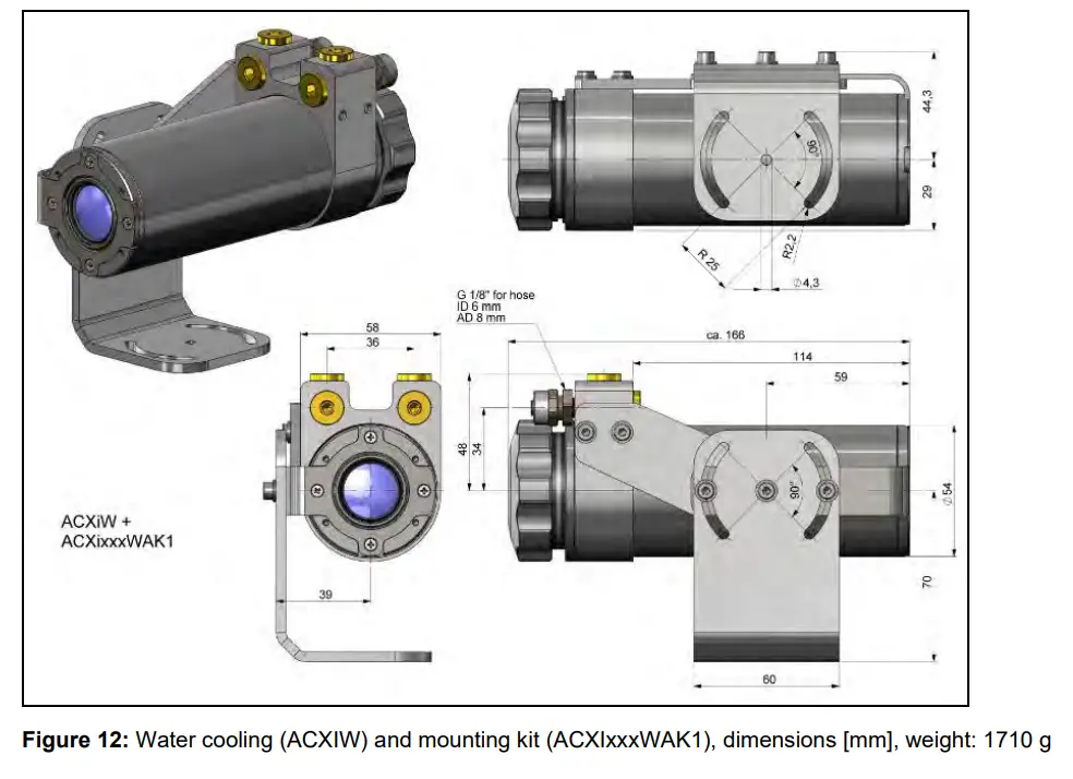 optris Xi 400 CM Infrared Camera - Water cooling