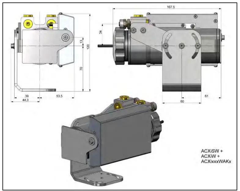 optris Xi 400 CM Infrared Camera - mounting kit2