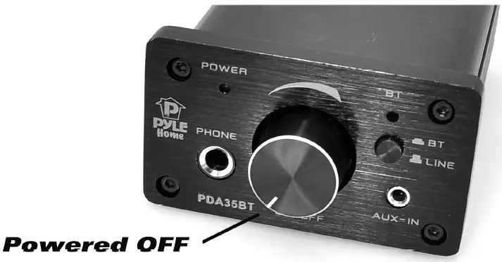 Pyle PDA35BT Mini Bluetooth Amplifier & Headphone Amp-fig- (4)