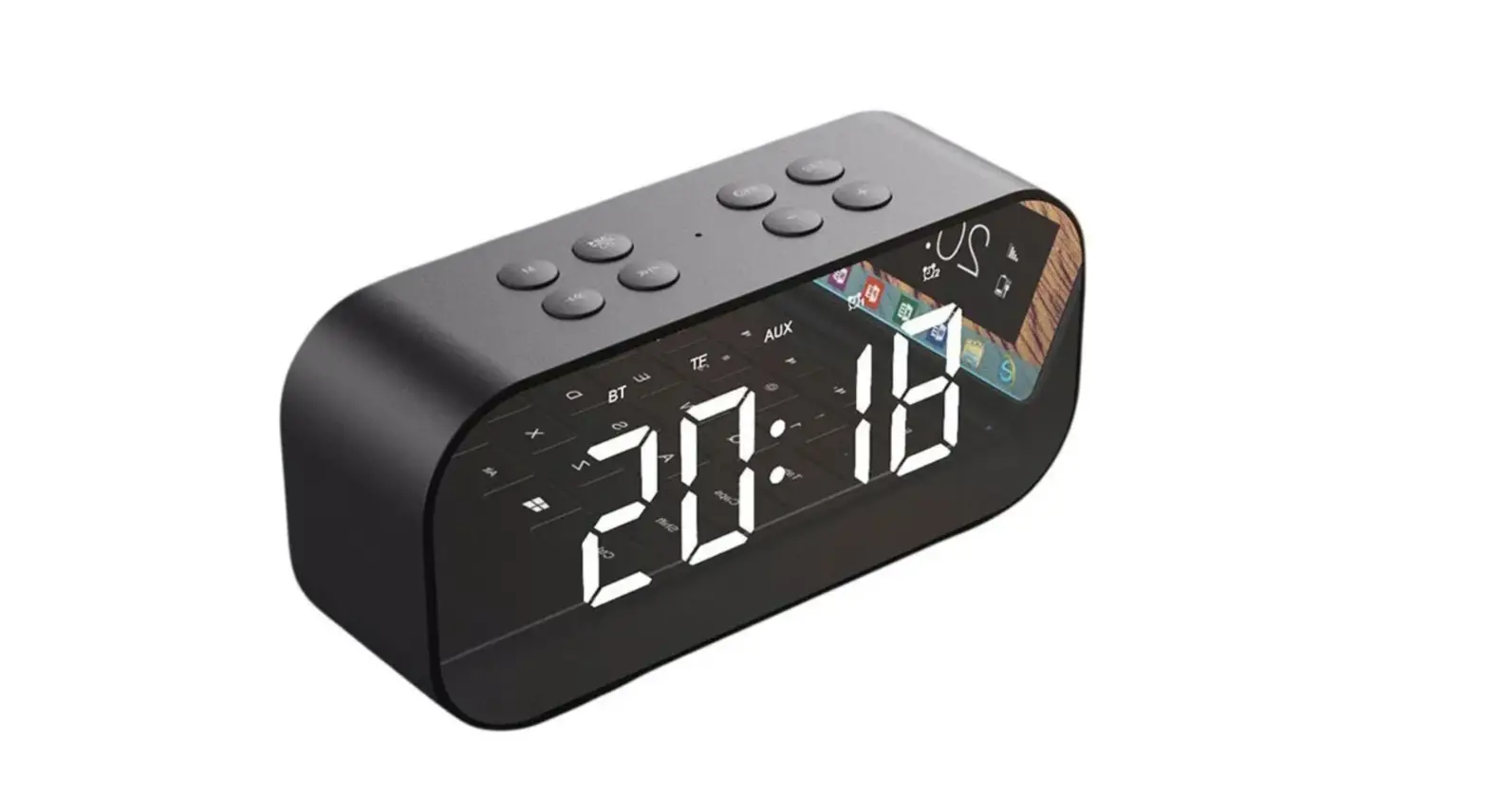 Aec Bt501 Bluetooth Speaker And Alarm Clock User Manual