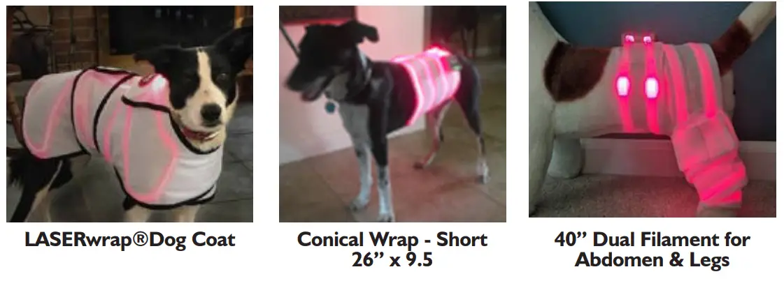 Spectra THERAPY Canine Dog Coat - LASERwrap