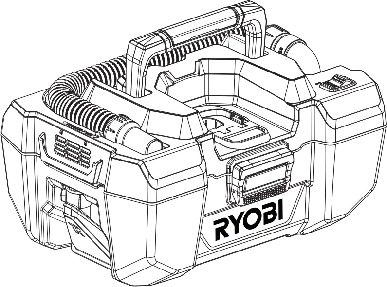 RYOBI P3240 18 Volt Wet-Dry Vac